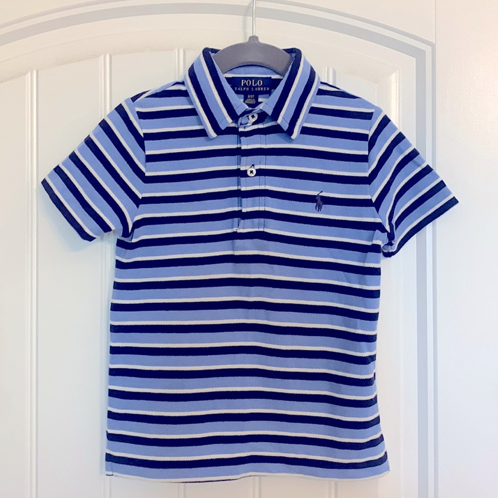 Toddler boys 3T striped Ralph Lauren Polo shirt